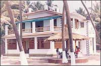 Sea Castle bunglow at Kihim Beach Resort in Alibag